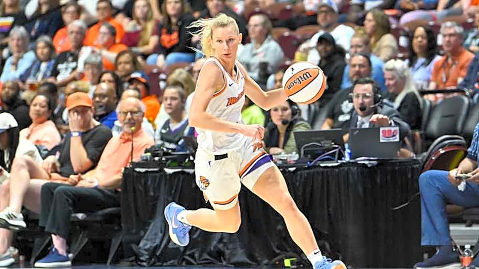 Mercury Rookie Standout Sidelined by ‘Partially Collapsed Lung’ Suffered vs Liberty