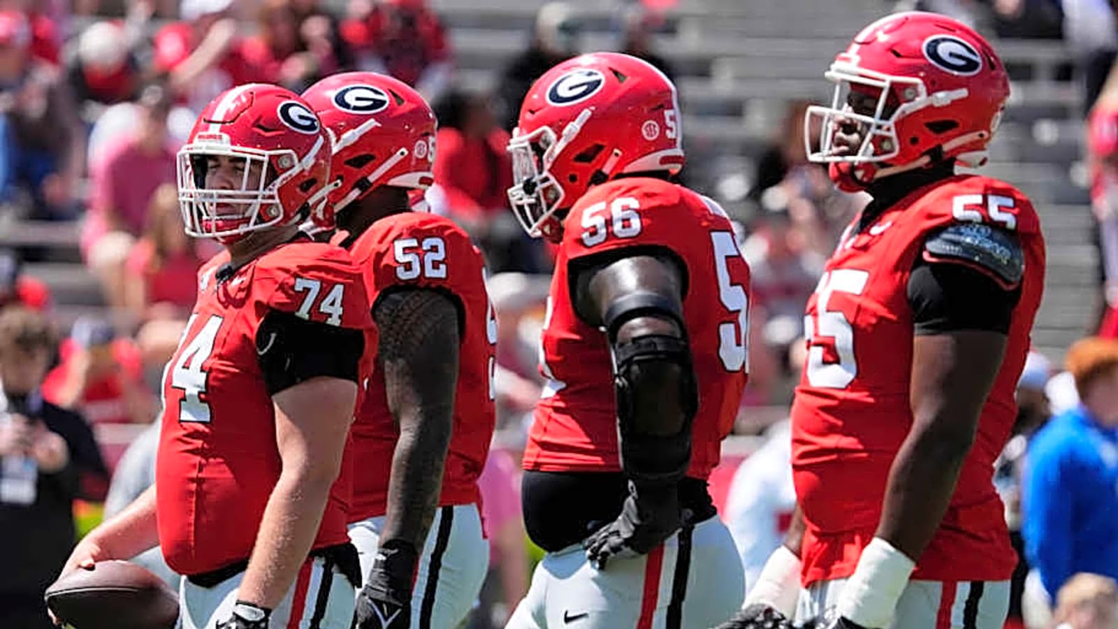 Georgia Bulldogs Offensive Line Ranked Among College Football&#39;s Most Important Units