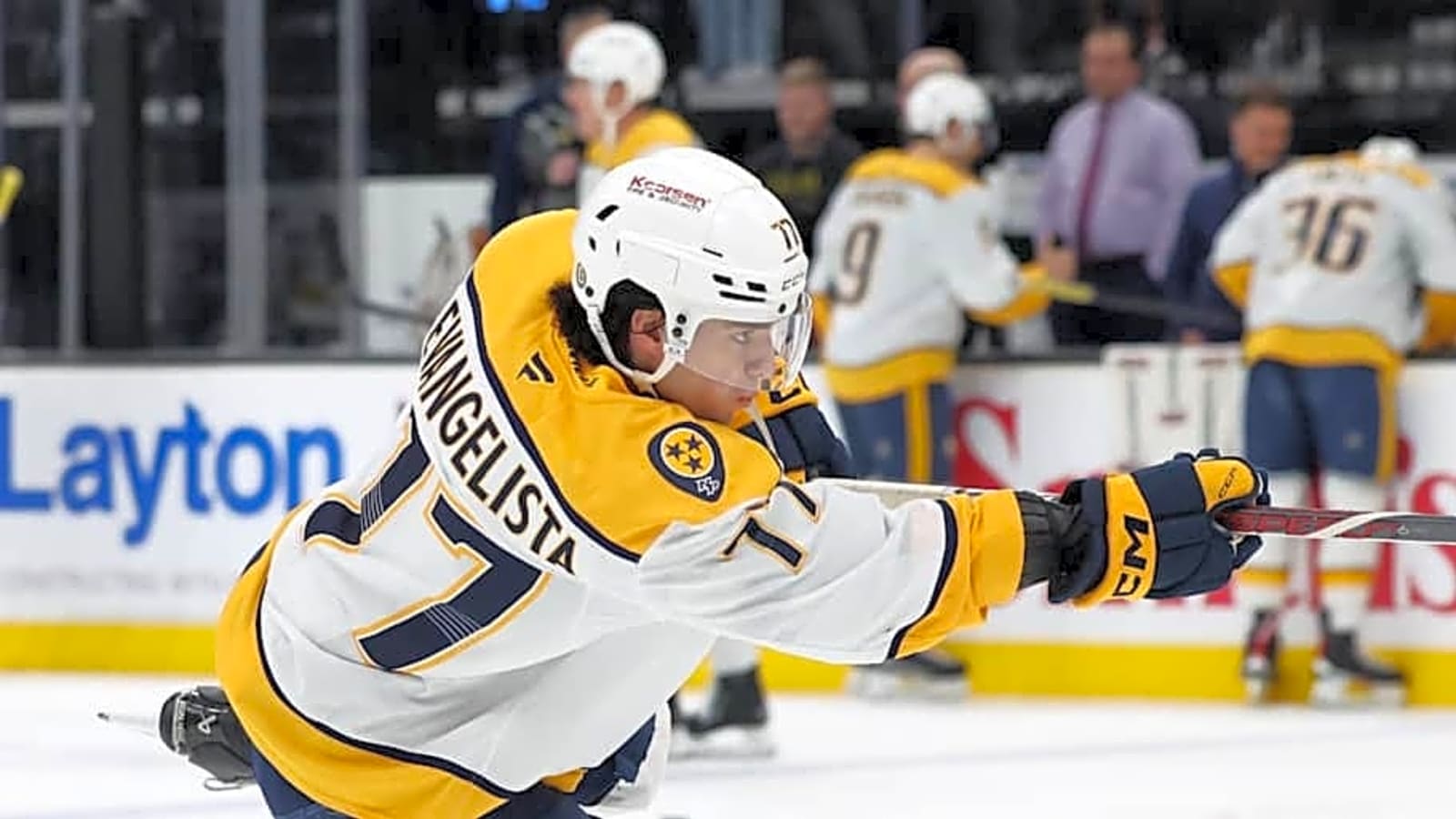 Predators in Difficult Talks With Luke Evangelista