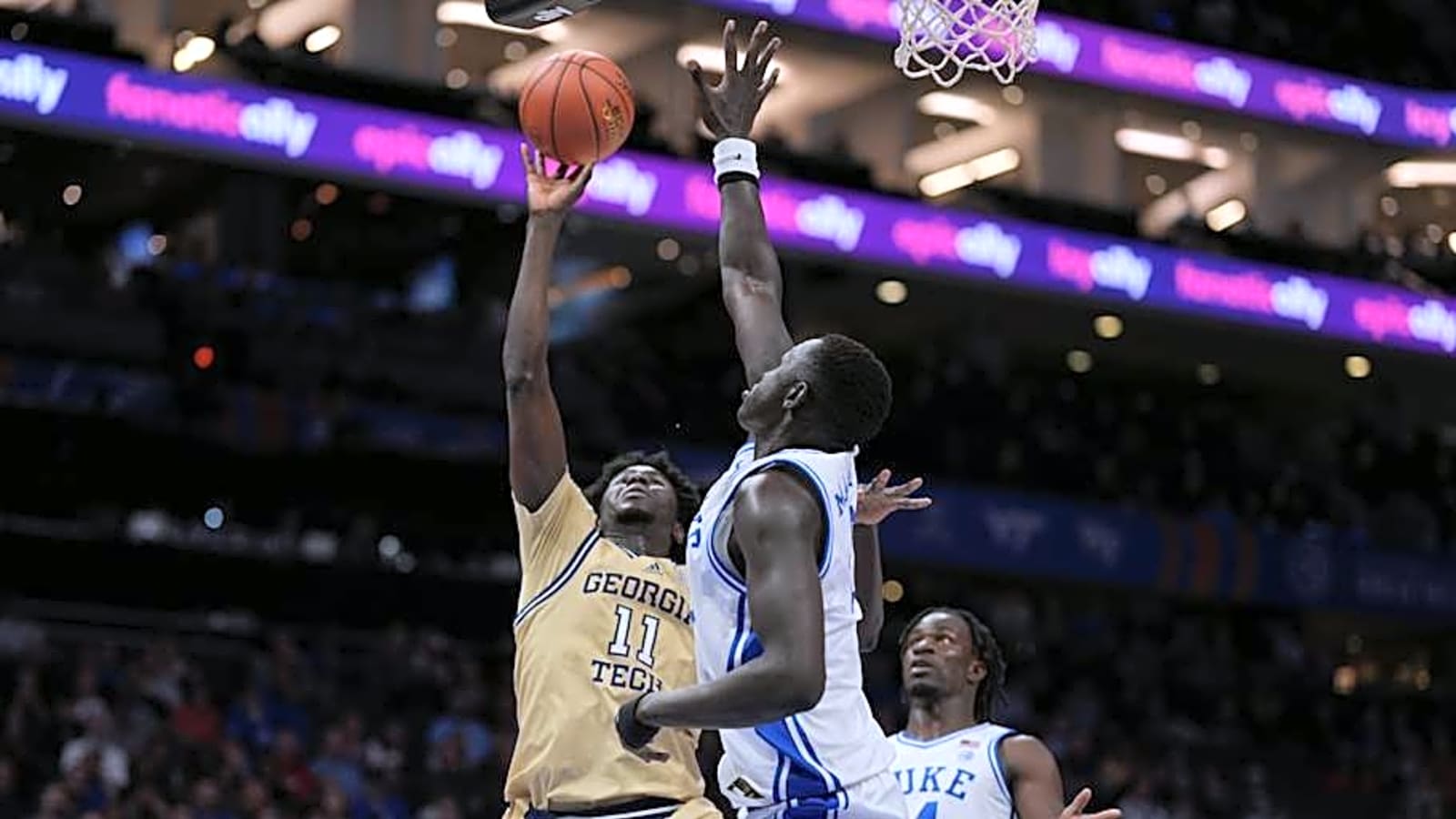 Everything From Baye Ndongo and Kowacie Reeves At ACC Men&#39;s Basketball Tip Off
