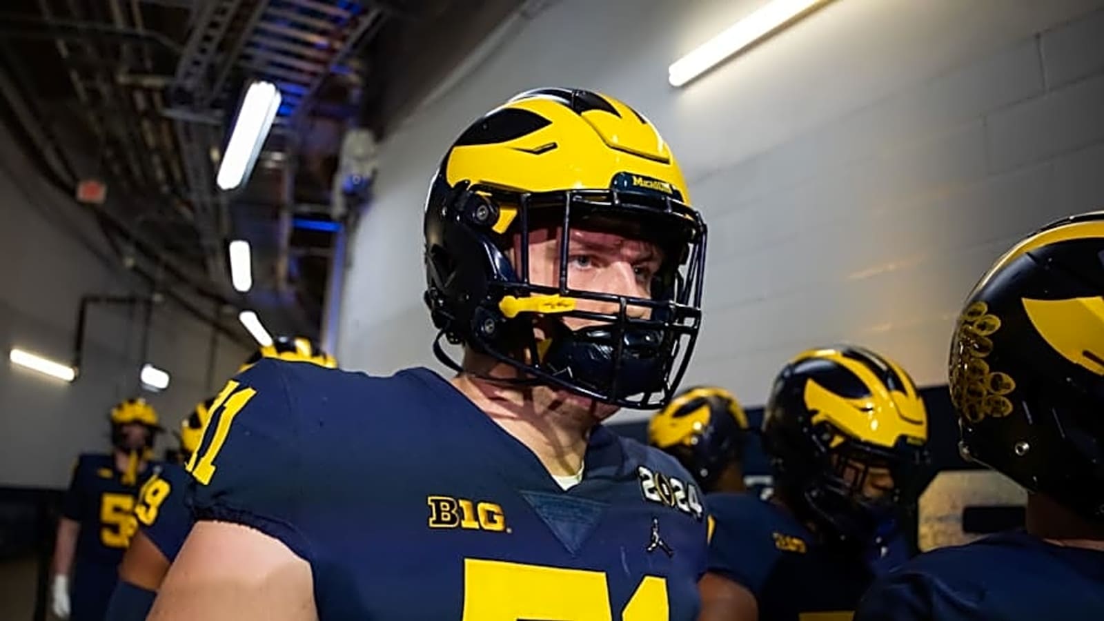Michigan head coach Sherrone Moore breaks down competition at left tackle, which remains an &#39;open competition&#39;