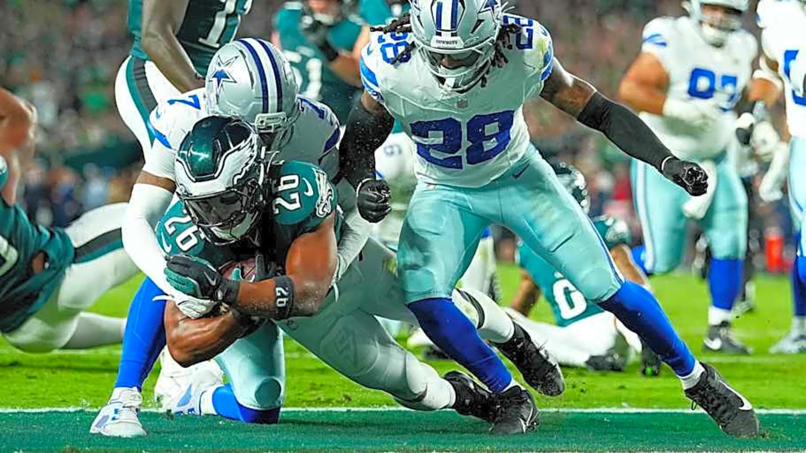 Cowboys-Eagles weather delay Sept. 4: weather updates, start time, more details