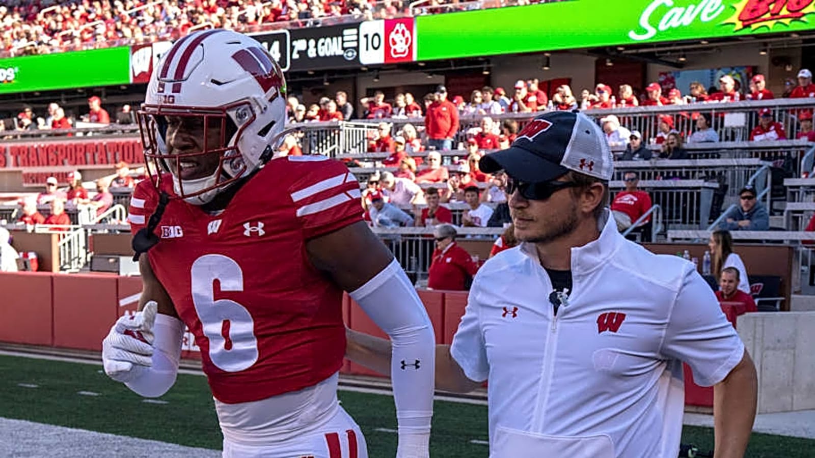 Xavier Lucas&#39; attorney denies Wisconsin Badgers lawsuit allegation of in-person meeting with Miami