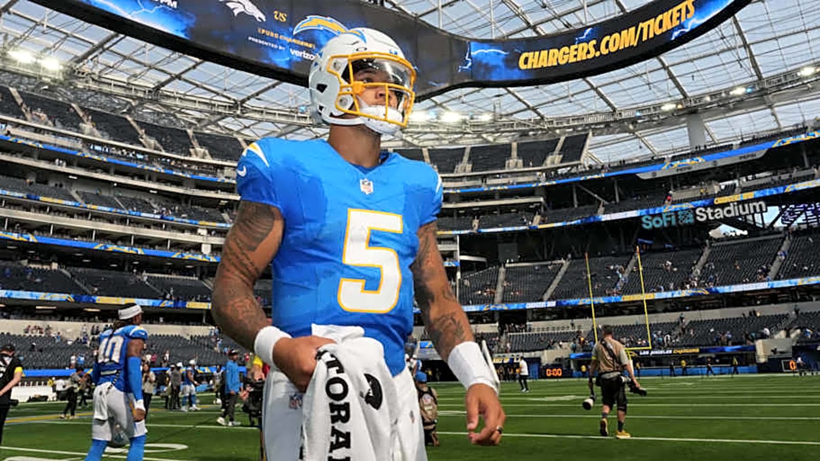 Chargers&#39; Trey Lance not focused on  depth chart, QB2 title just yet