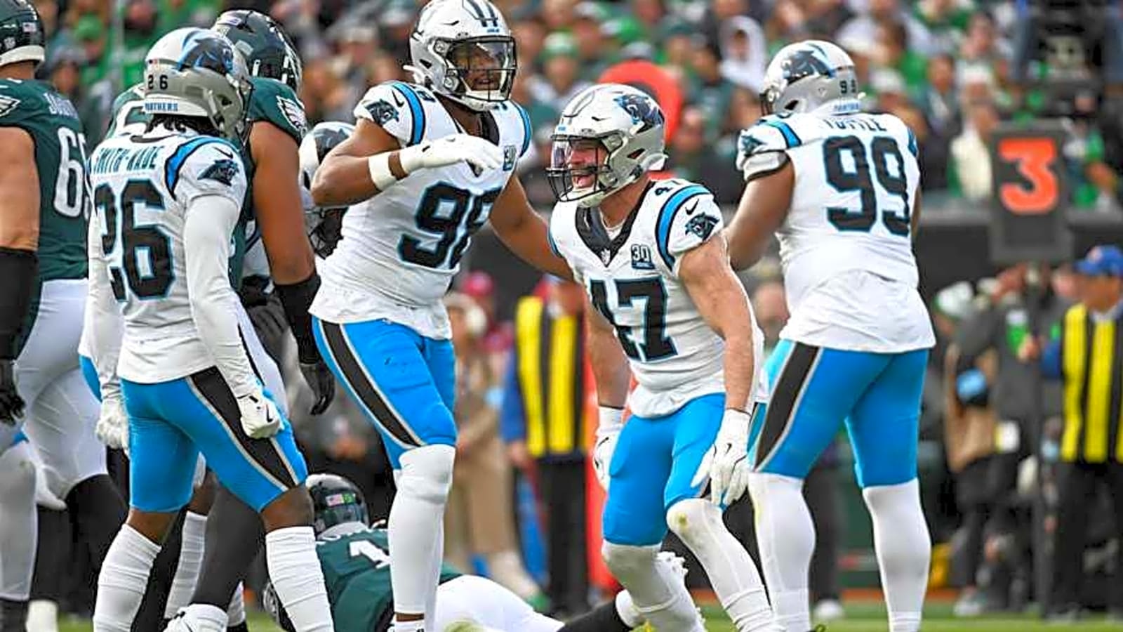 NFL Power Rankings: Panthers defense prevents even a mediocre placement