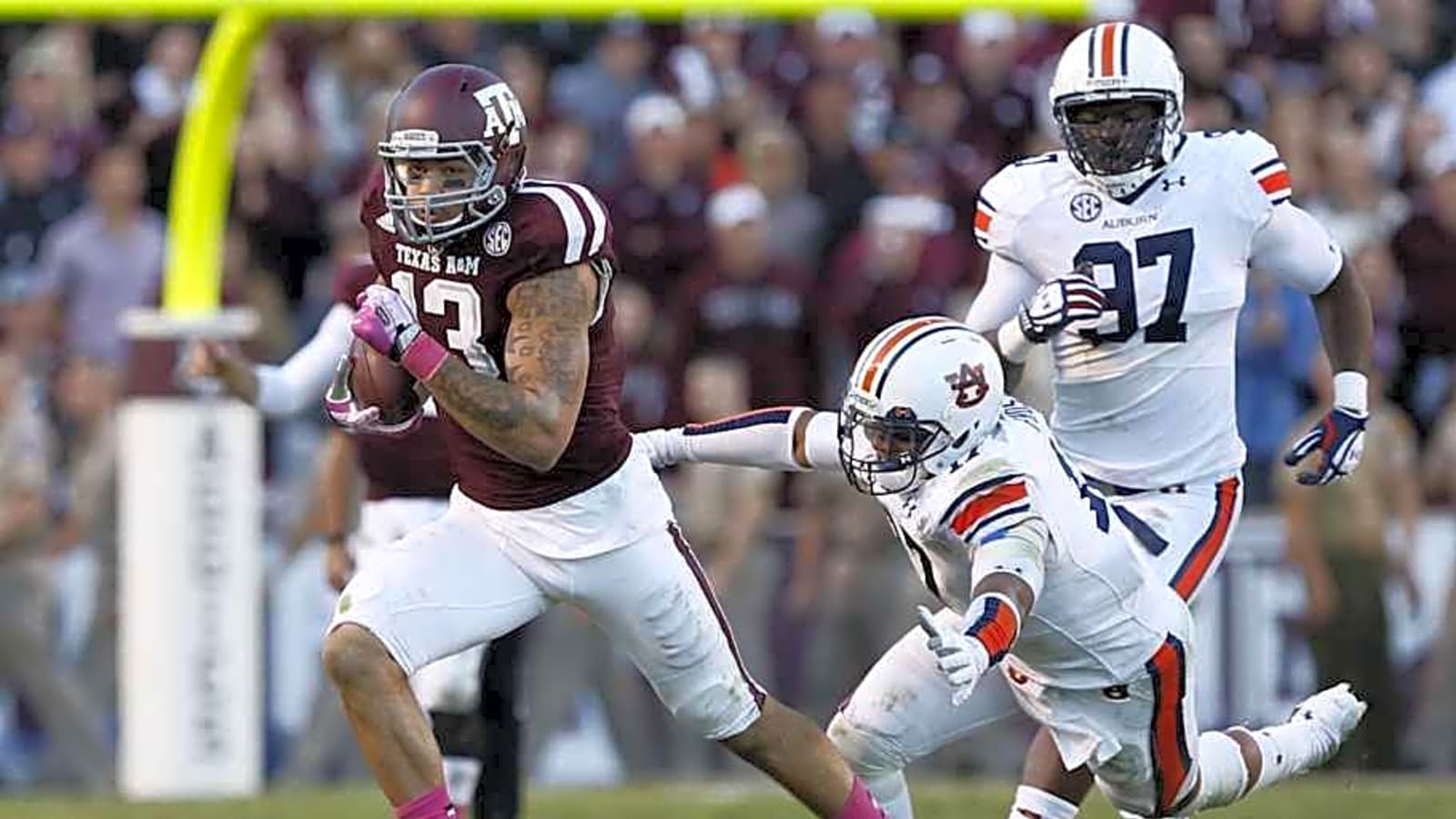 Texas A&M WR Drawing Comparisons to Aggies Legend Mike Evans
