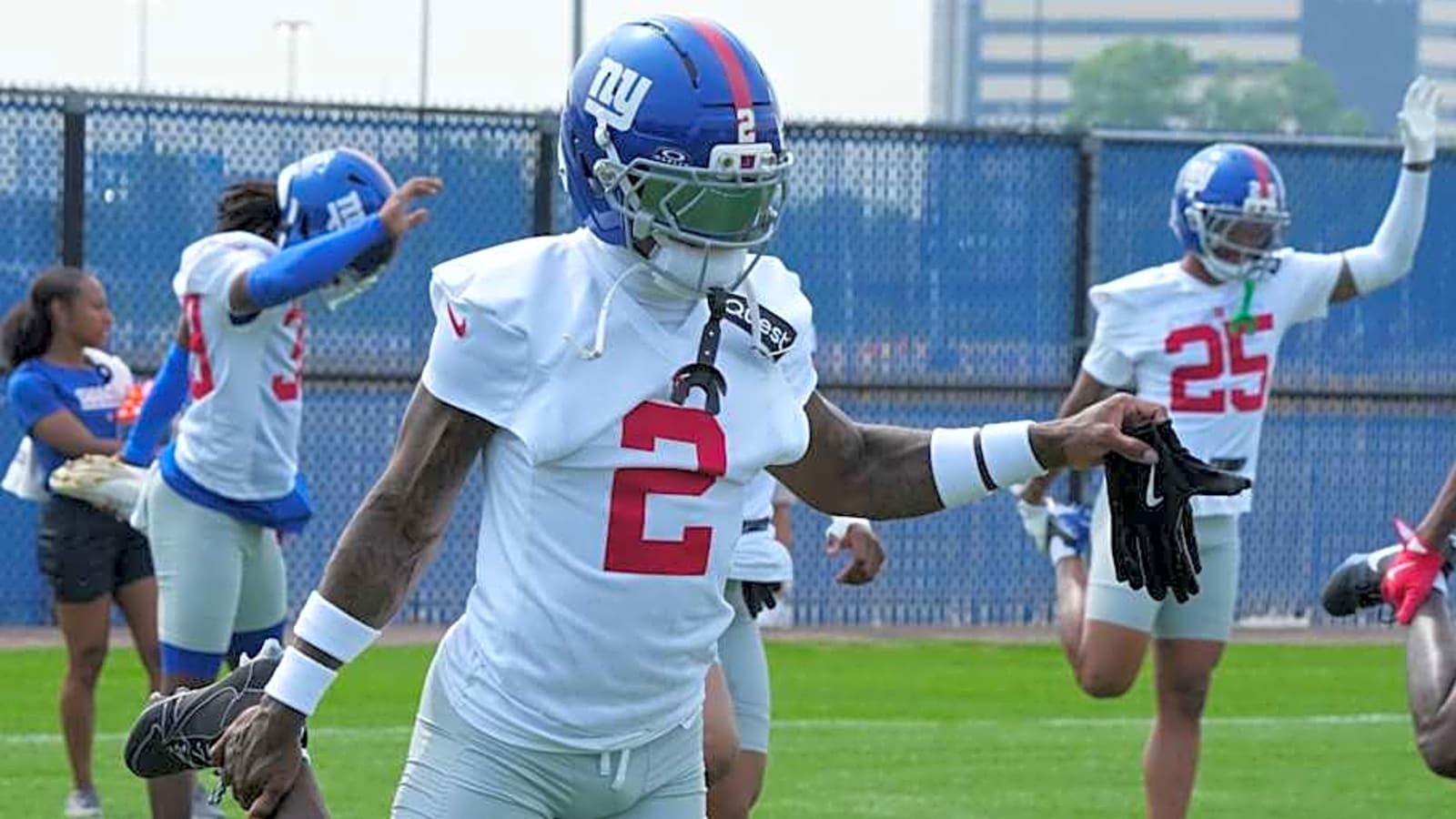 NY Giants CB Deonte Banks Focused on Getting Better