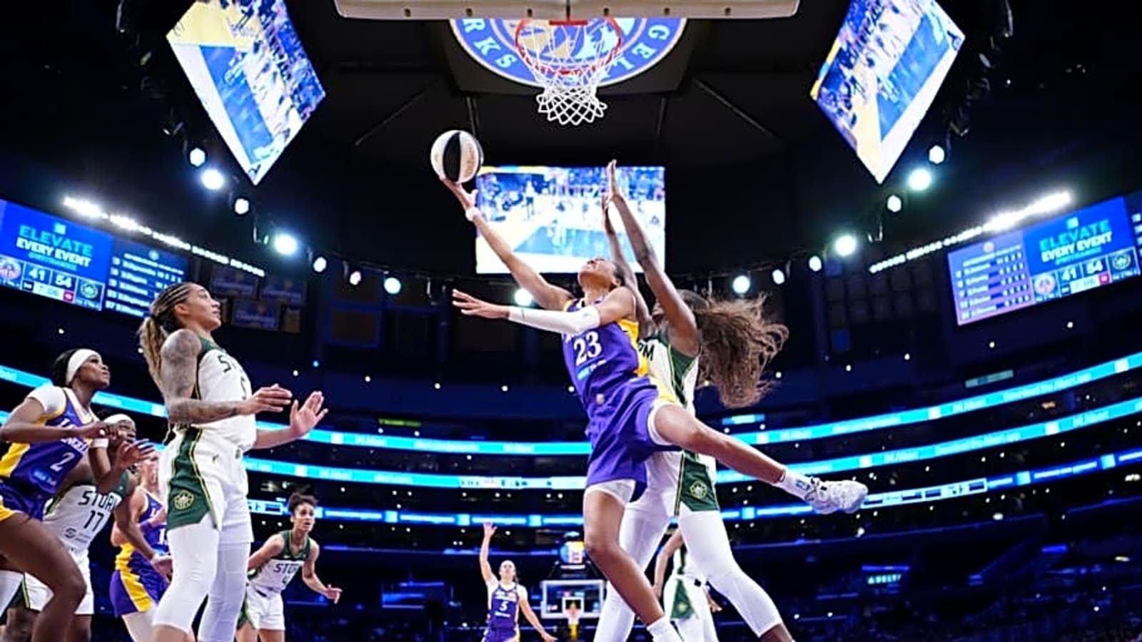 Sparks Notes: LA Shares Bold All-Star Promo, Rickea Jackson Details Medical Issue, Kelsey Plum Out in Loss to Storm