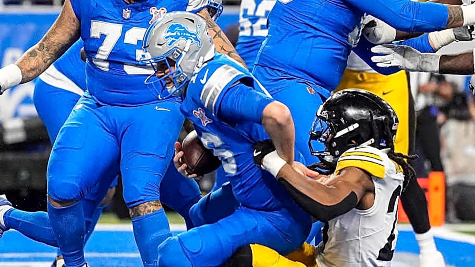 Lions Grades Against Pittsburgh Steelers: Defense, Run Game Flops