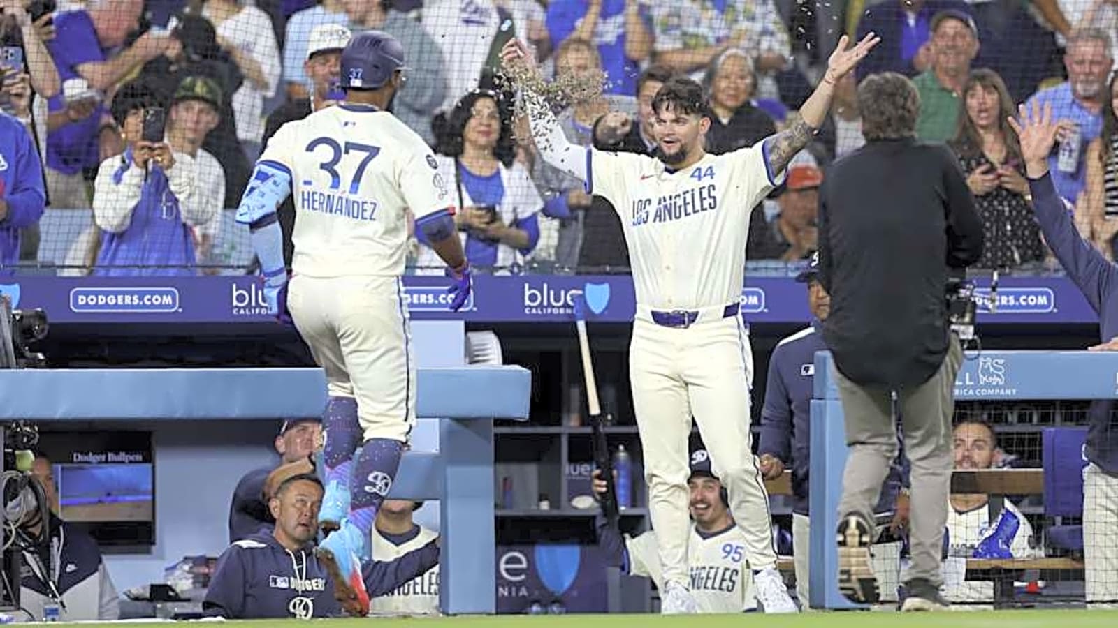 Dodgers Outfielder Calls Out Padres Pitcher, Says He Hit Him on Purpose