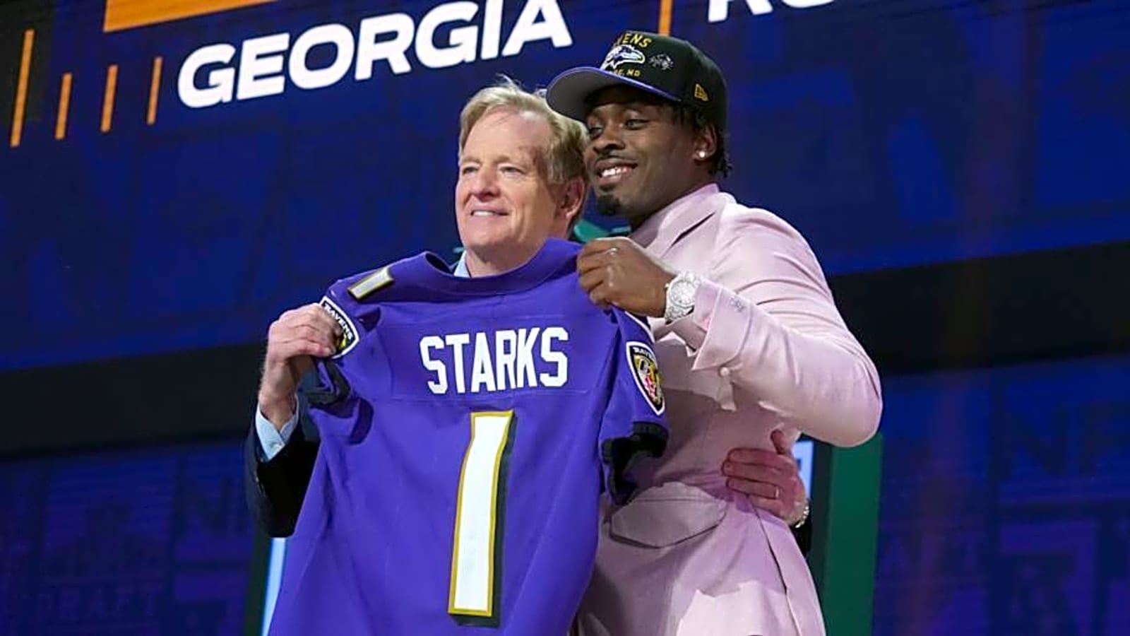 Ravens&#39; Malaki Starks Named to Preseason All-Rookie Team