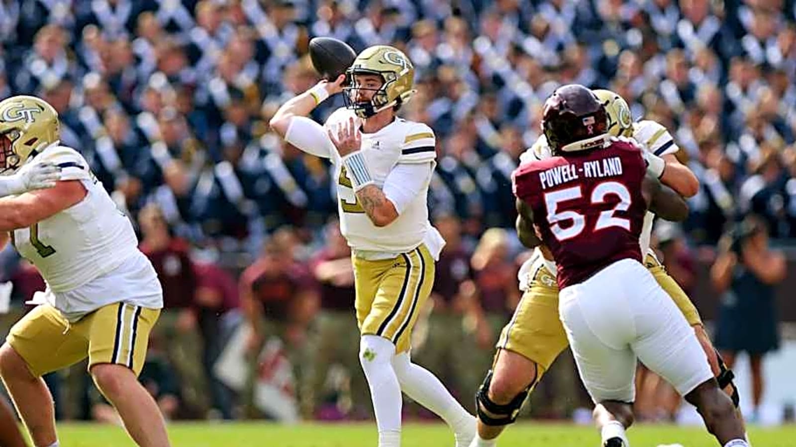 Former Georgia Tech Quarterback Zach Pyron Will Re-Enter The Transfer Portal After Brief Stop At Minnesota