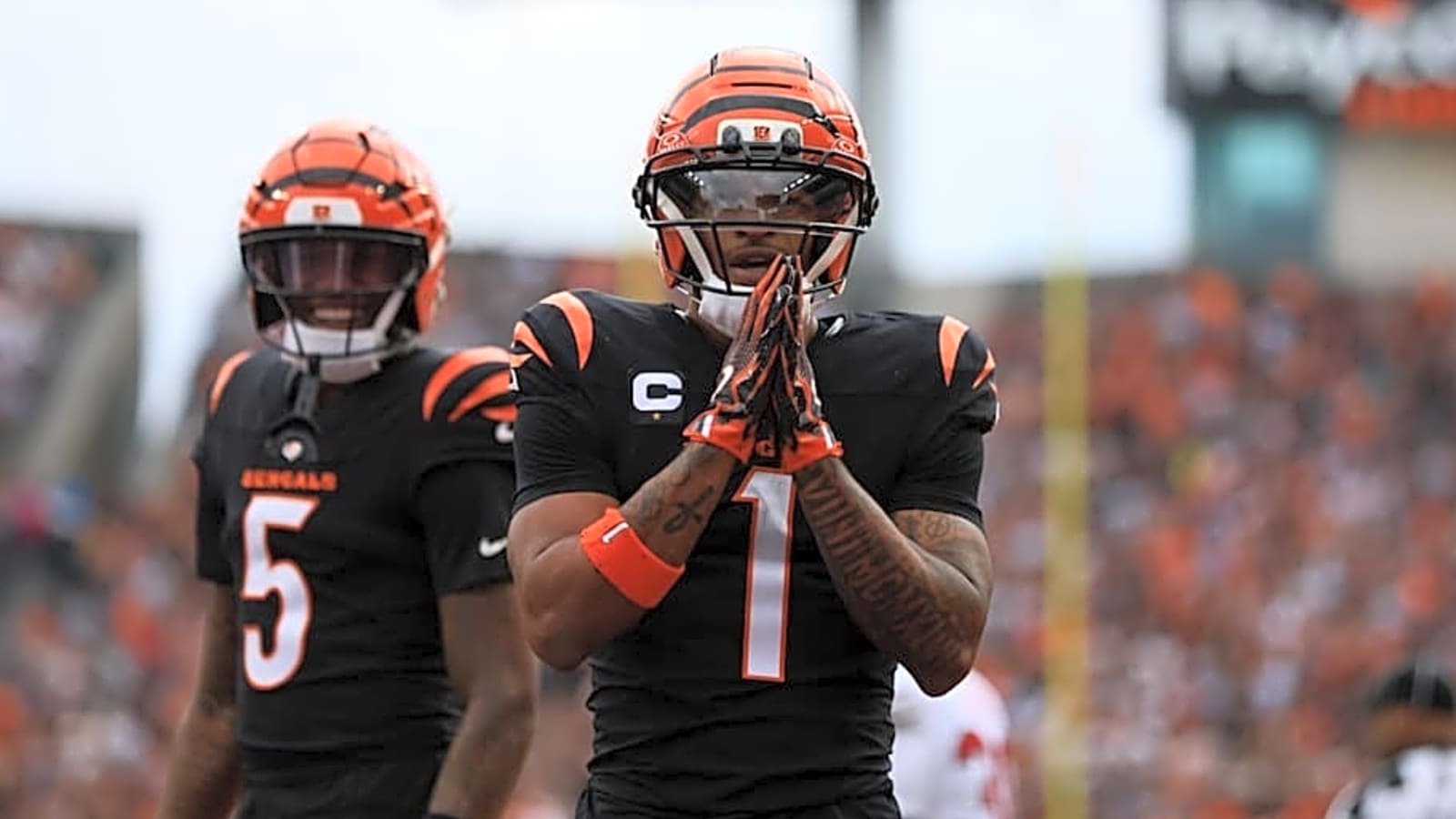 Ja'Marr Chase Adds Second Touchdown Catch Against Cardinals