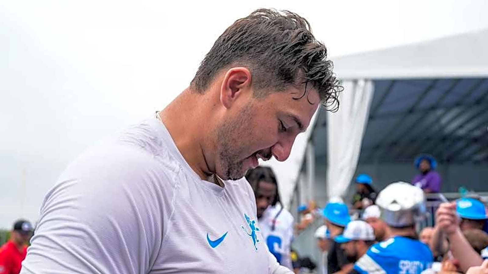 Lions Long Snapper Denies Heated Exchange With Commanders Fan