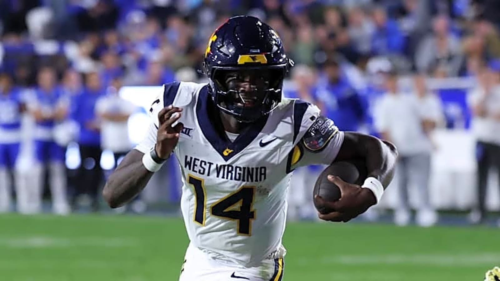 Khalil Wilkins Changed the Conversation at QB for WVU — Is It His Job to Lose?