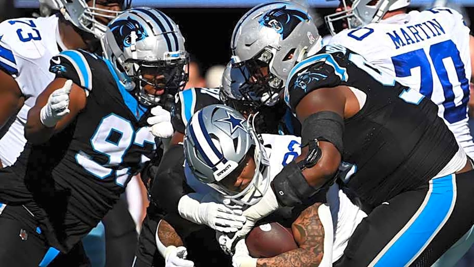 PFF unimpressed by Carolina Panthers&#39; remodeled defensive line in NFL rankings