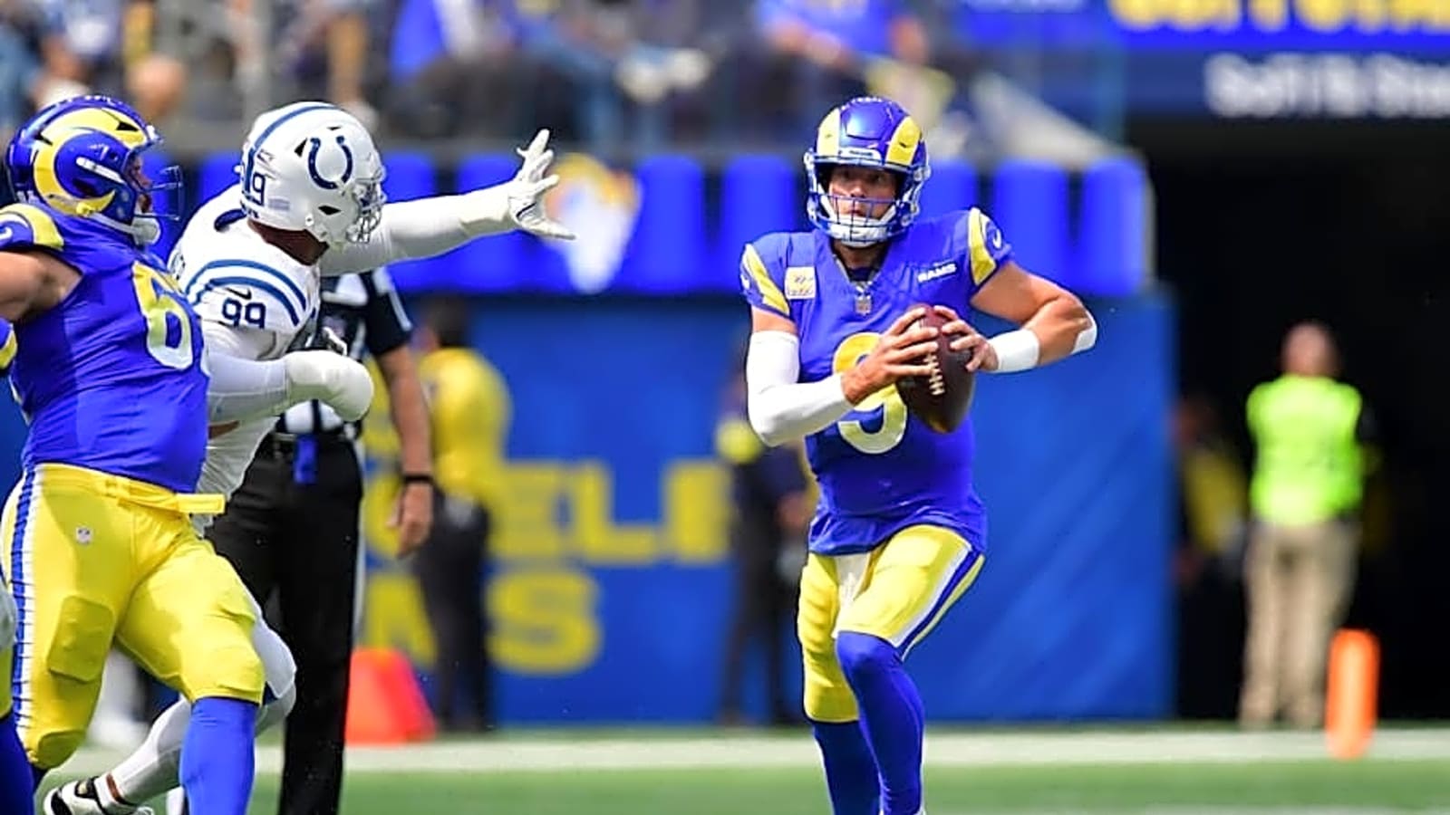 Rams House Emphatically Reacts to Team&#39;s Massive Colts Win