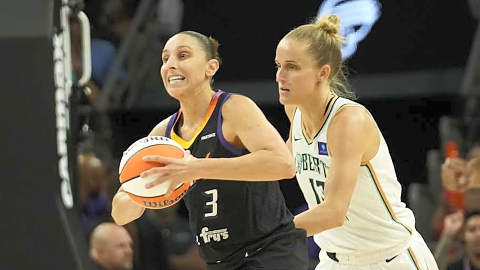 Mercury's Taurasi Shows Off Her Defense Against West Rival