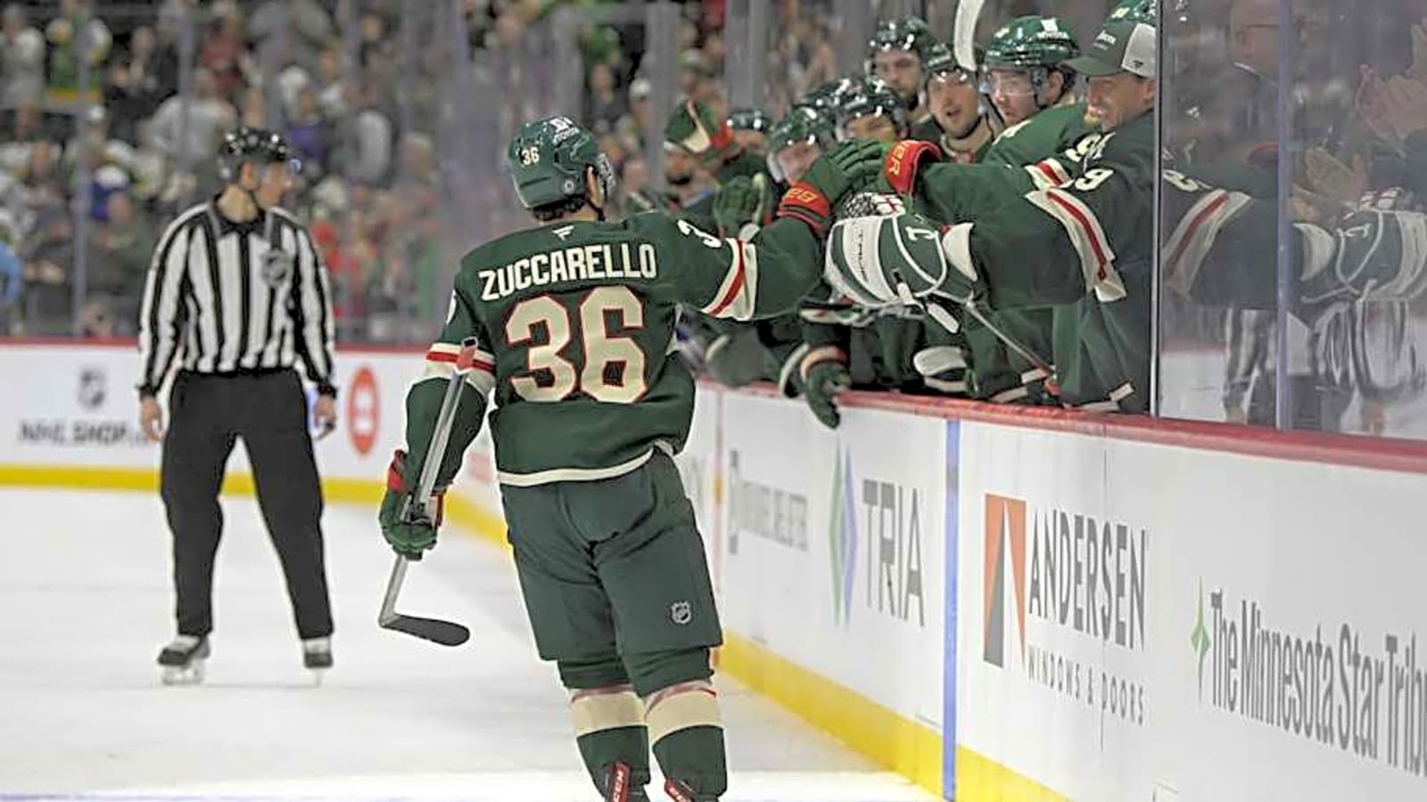 Mats Zuccarello Key for Wild in Elimination Game