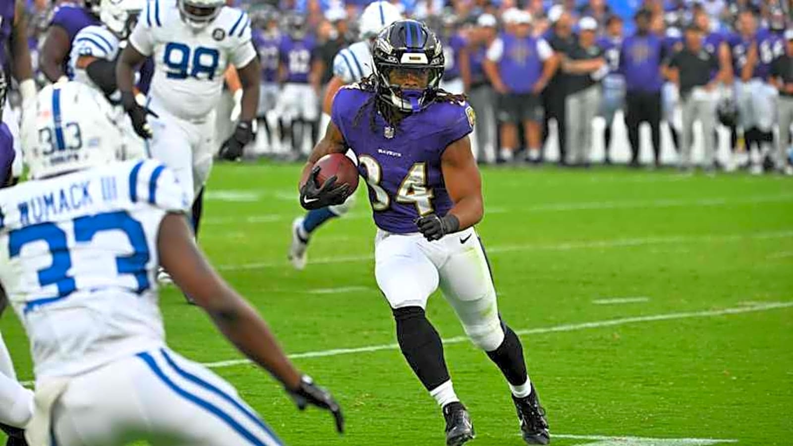 Keaton Mitchell Shines in Ravens&#39; Preseason Win Over Colts