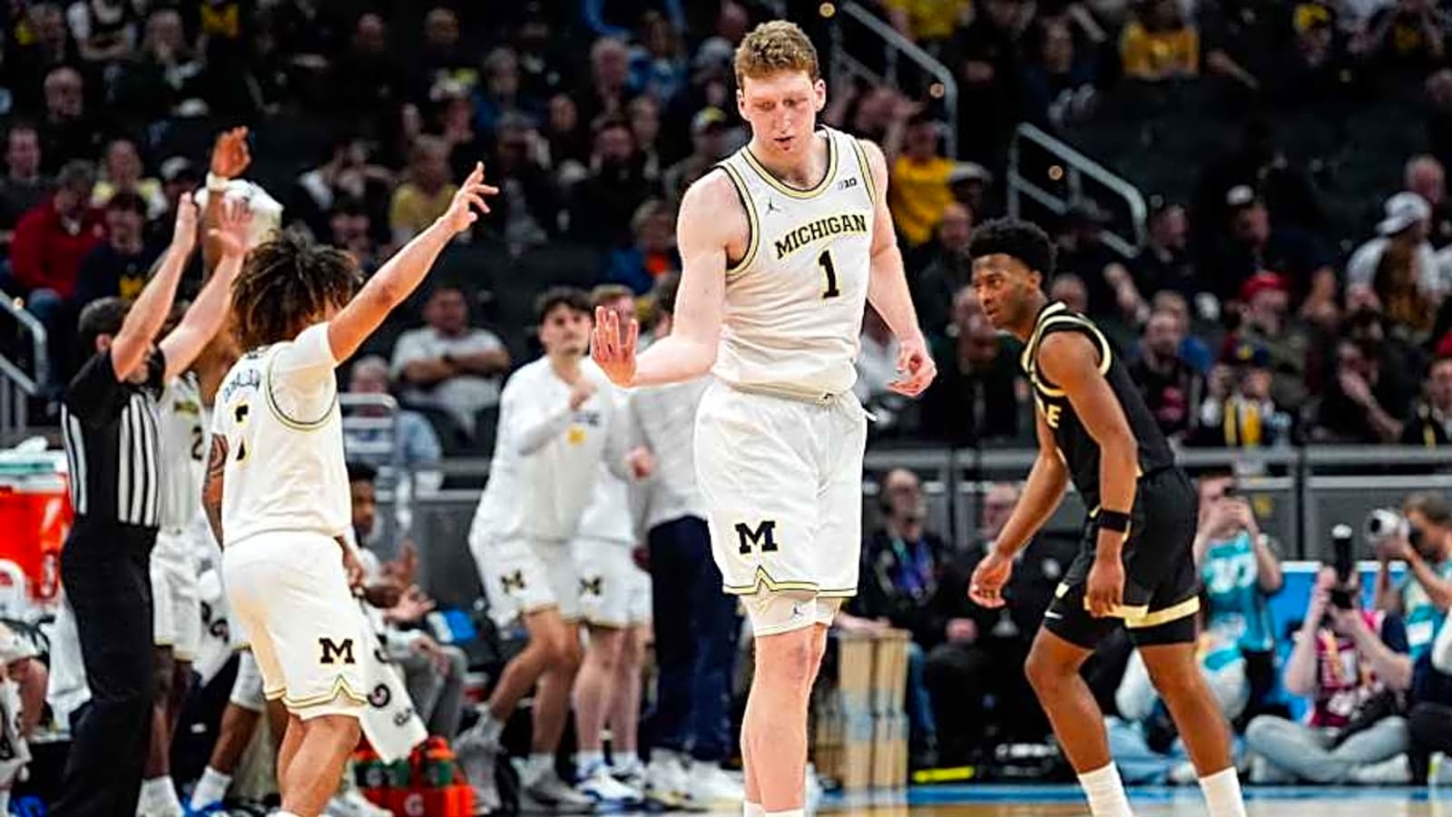 Michigan star Danny Wolf has breakout game with Brooklyn Nets in NBA Summer League