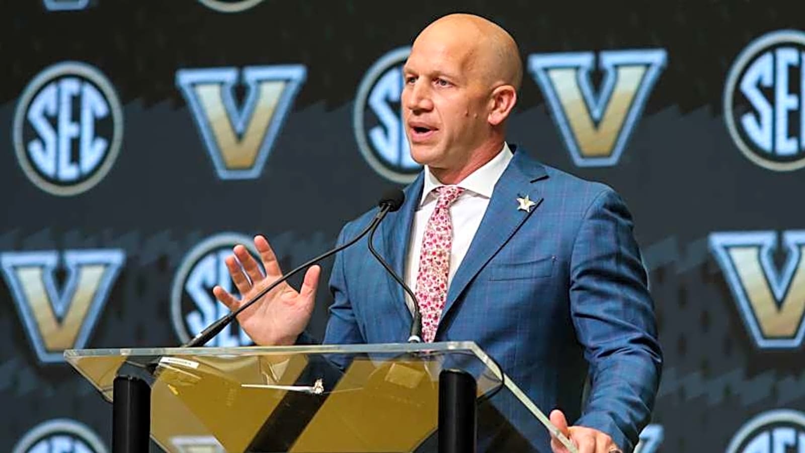 Vanderbilt Football’s Clark Lea Gives Message of Hope at SEC Media Day: The Anchor