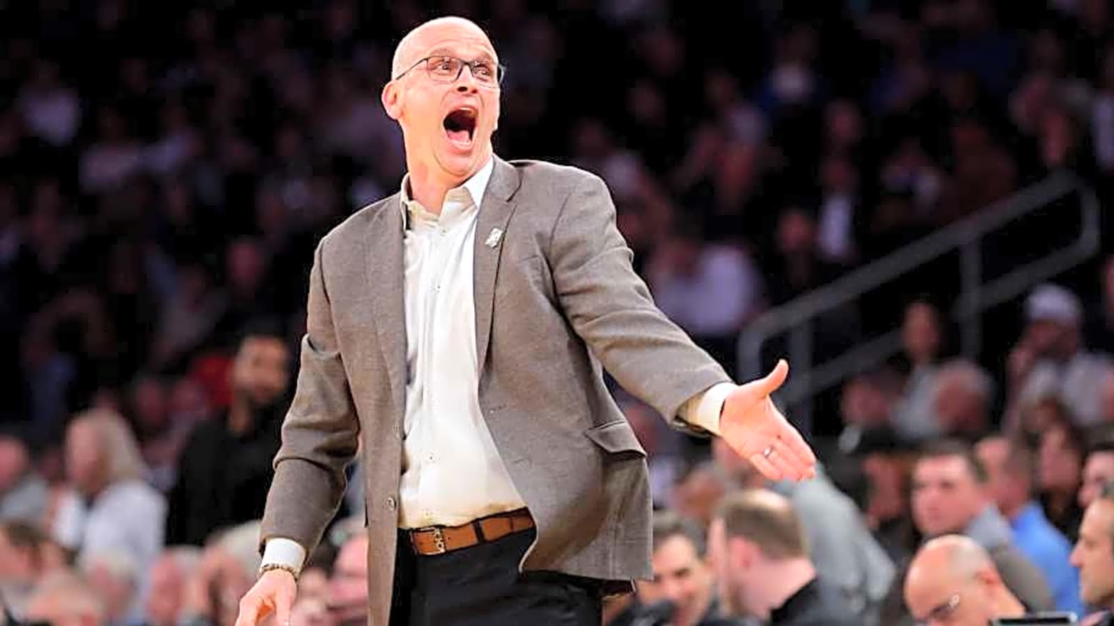 UCONN’s Dan Hurley Addresses Knicks Rumors