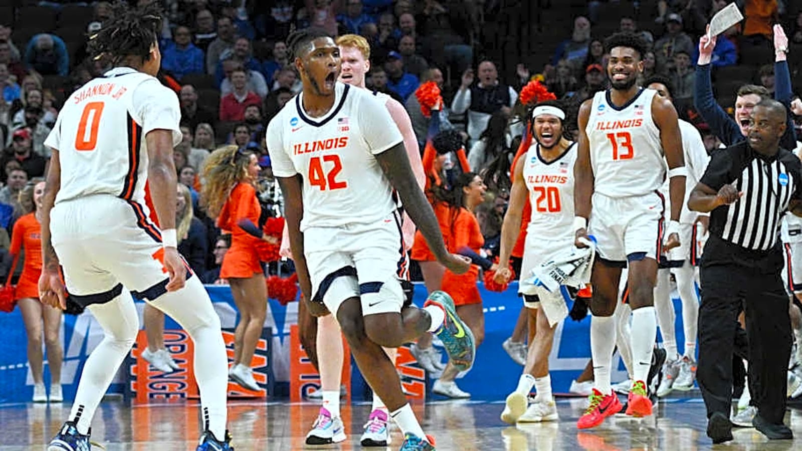 Former Illini Dain Dainja With Strong Showing for Miami Heat in NBA Summer League