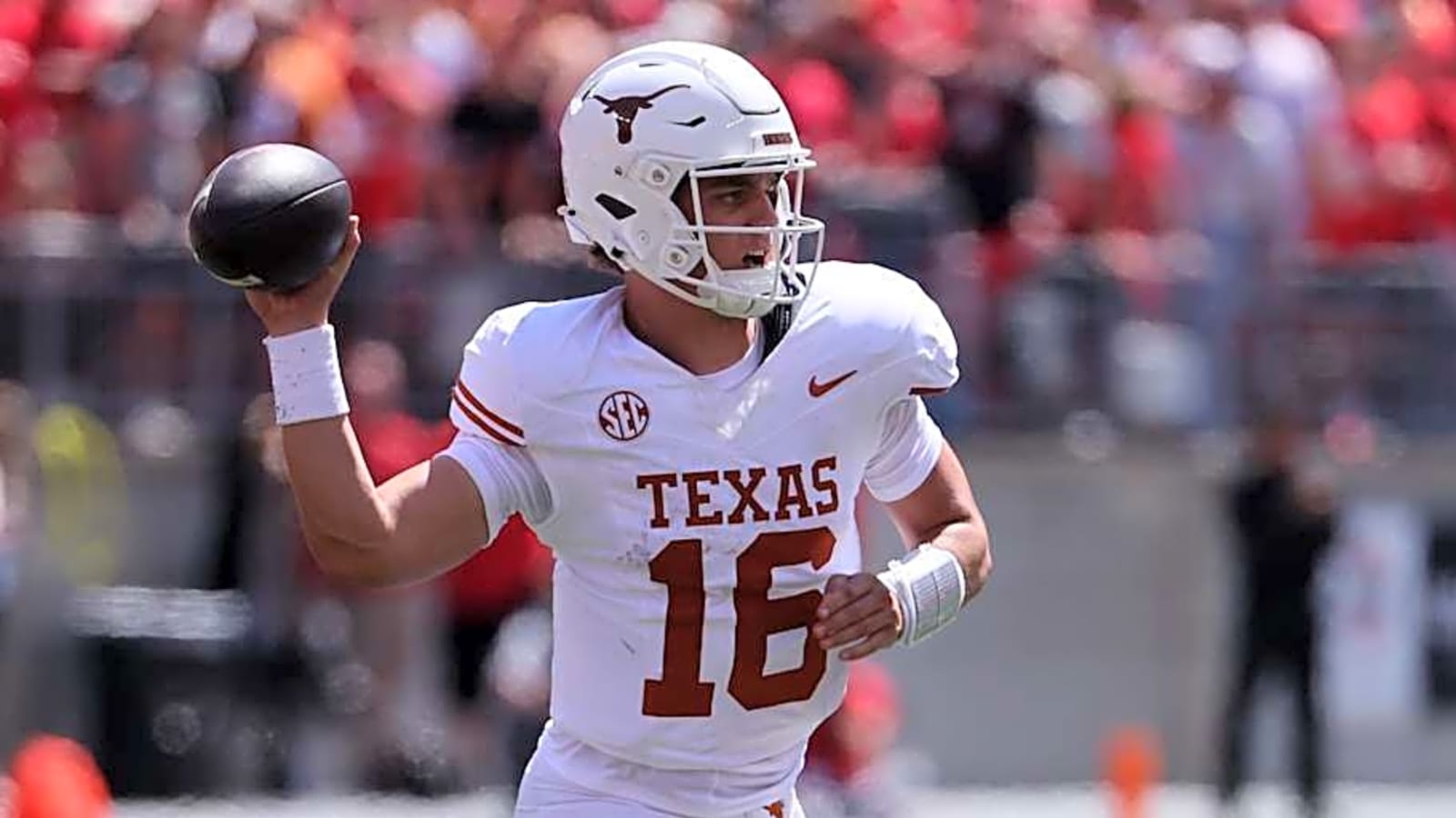 Steve Sarkisian Gets Honest About Arch Manning&#39;s Accuracy Issues vs. Ohio State