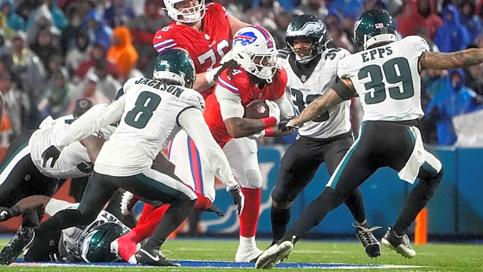 Eagles Starter Marcus Epps Diagnosed With Concussion