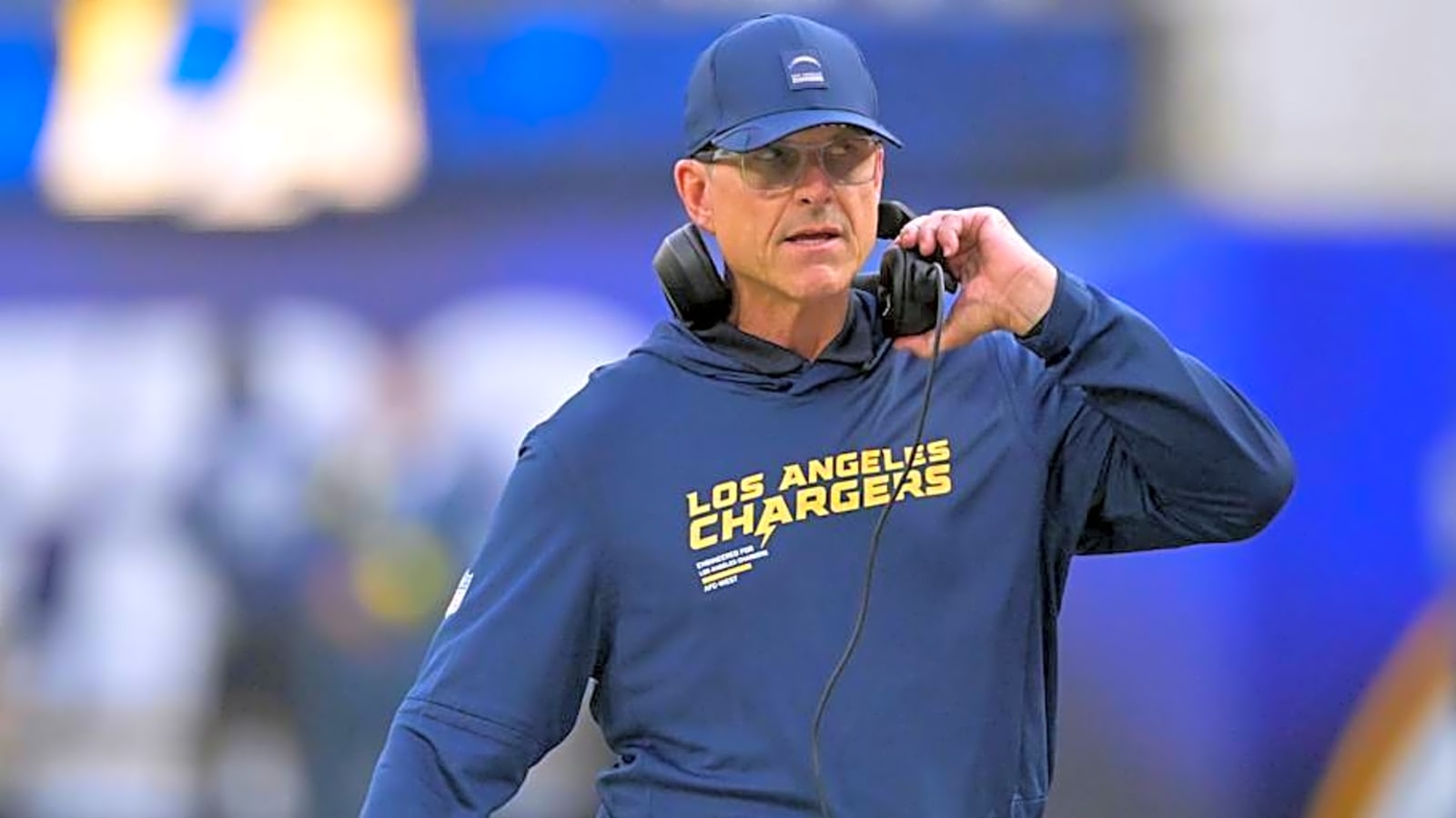 Eagles Catch Stray From Chargers Coach Jim Harbaugh