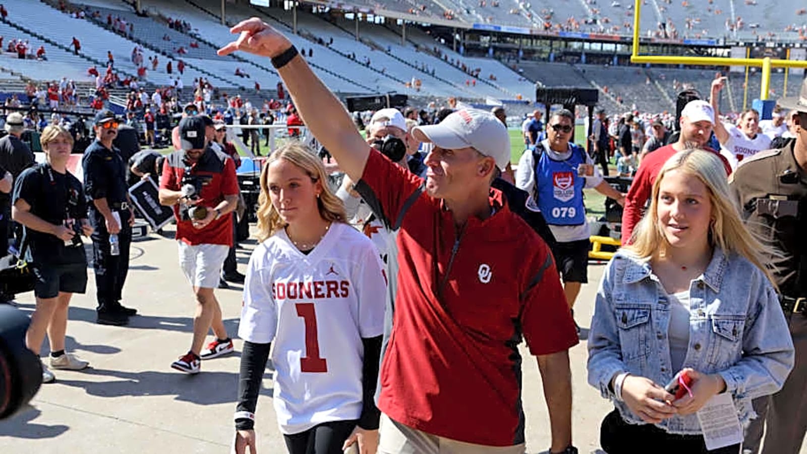 Horns Down: The Official Hand Sign of the Oklahoma Sooners?