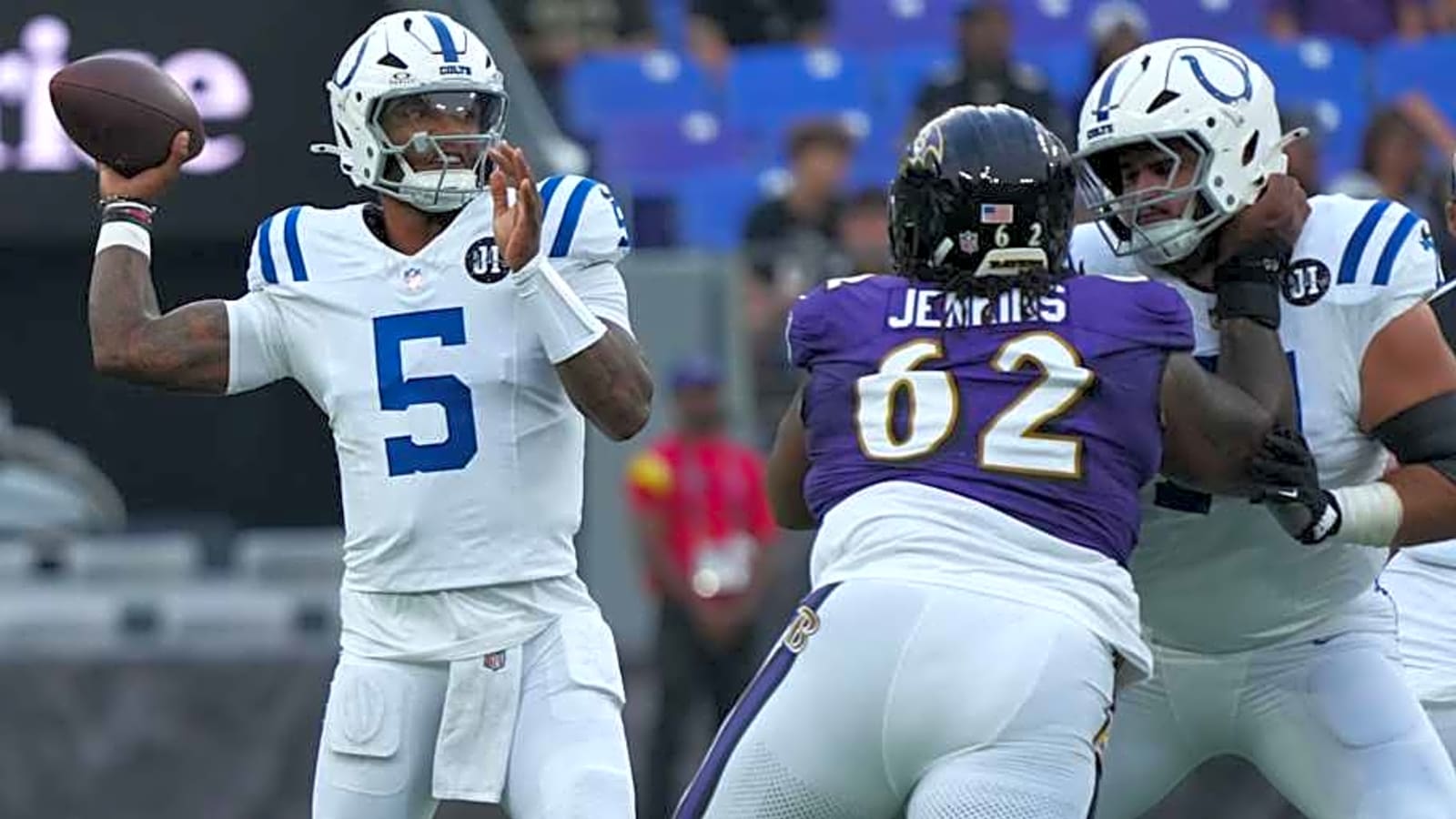 Legendary NFL Voice Backs Colts&#39; Anthony Richardson Sr.