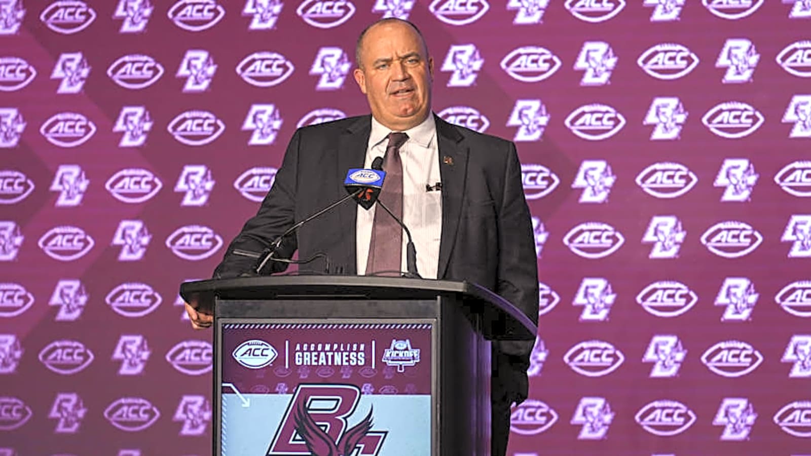 Boston College Announces Attendees For 2025 ACC Football Kickoff
