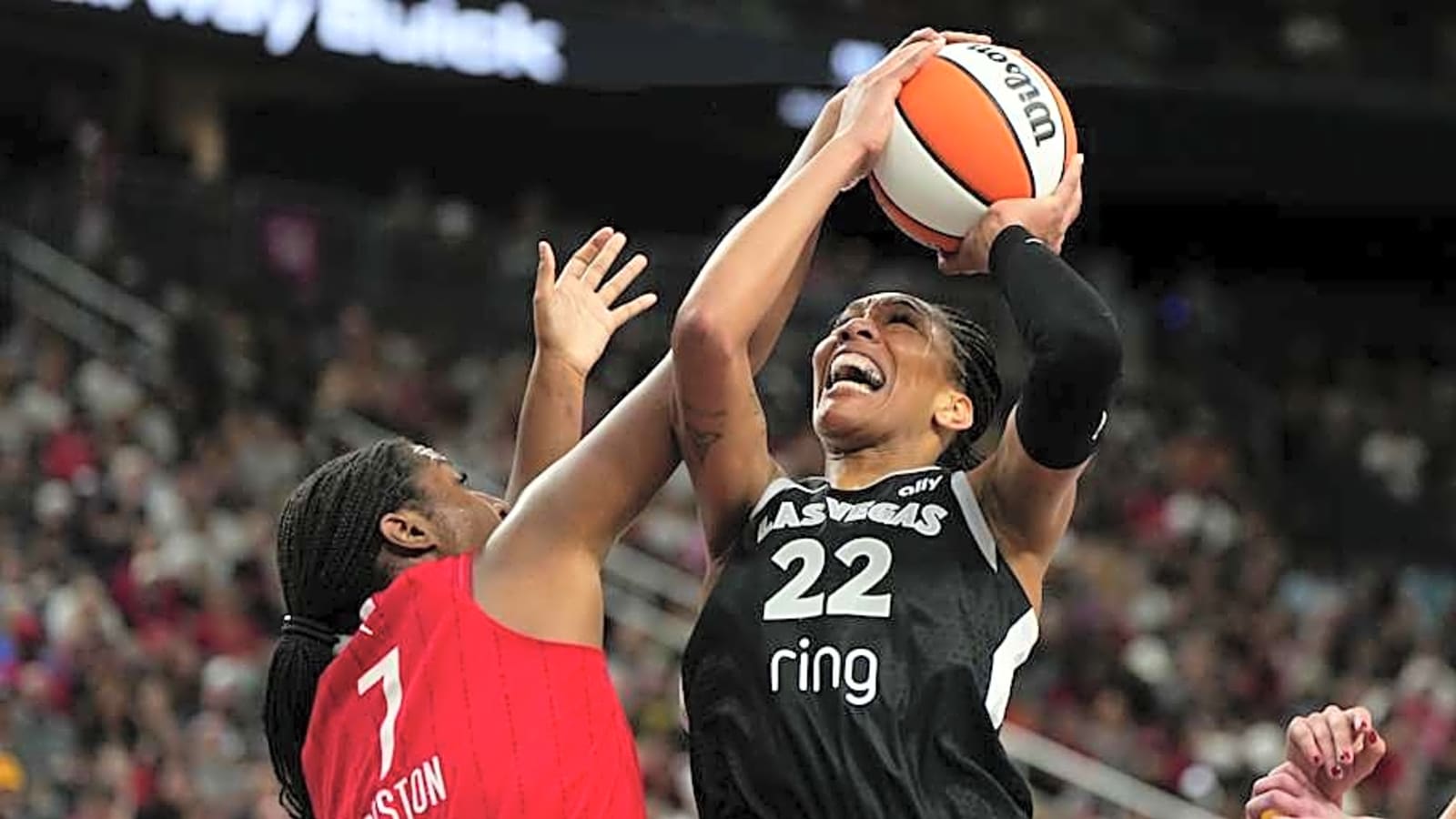 A&#39;ja Wilson Calls Aliyah Boston Out for Flopping During Aces vs Fever Game