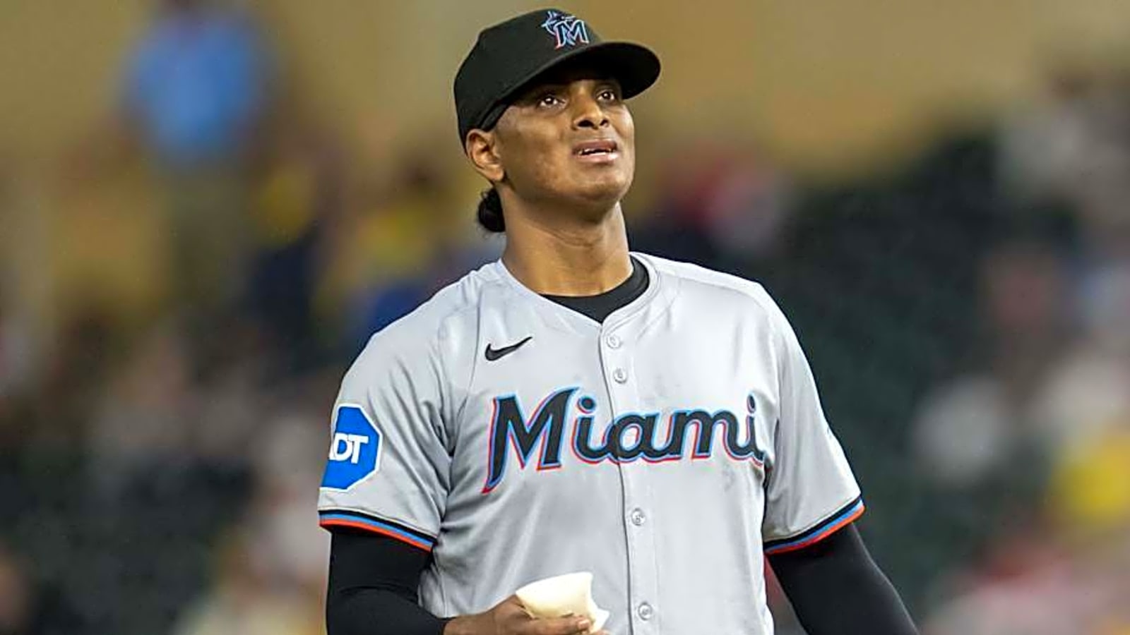 Marlins Pitcher Connected to Surprising Team in Odd Trade Rumor