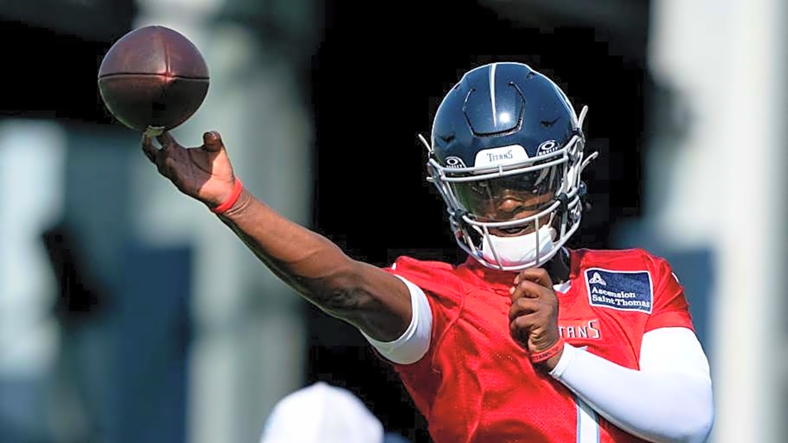 Cam Ward&#39;s Stats From First Titans Training Camp Practice