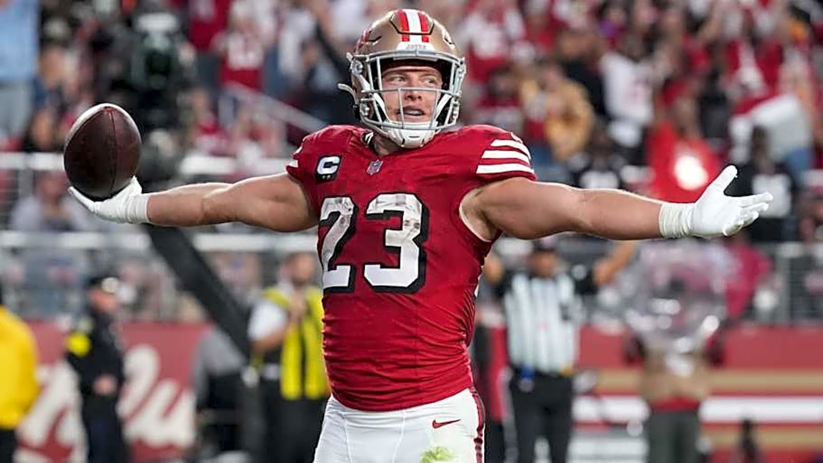 Christian McCaffrey just had one of his most defining games with 49ers