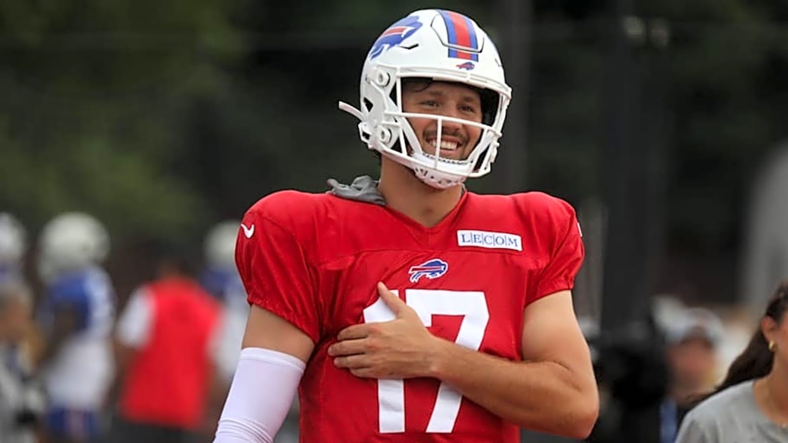 Reigning NFL MVP continues media tour talking &#39;Hard Knocks,&#39; sleep problems and more