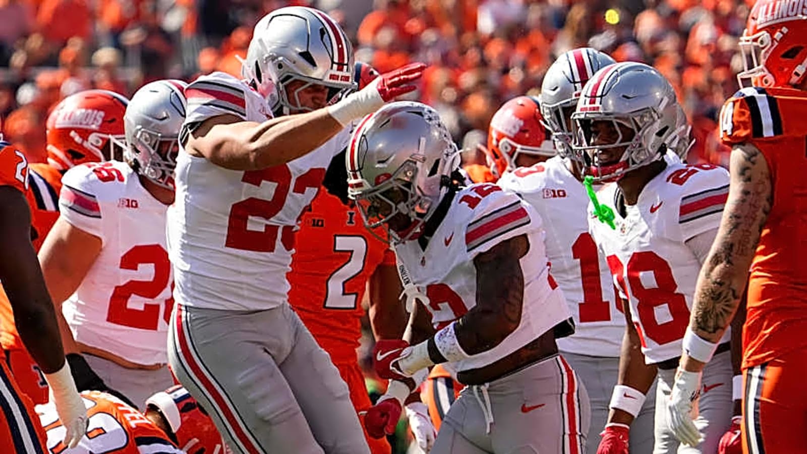 Betting lines for Ohio State-Wisconsin game show surprising spread