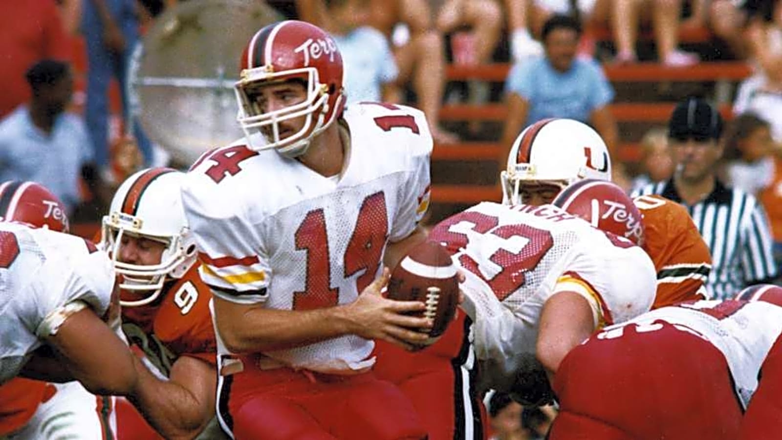Former Maryland quarterback made collegiate head coaching debut on Saturday
