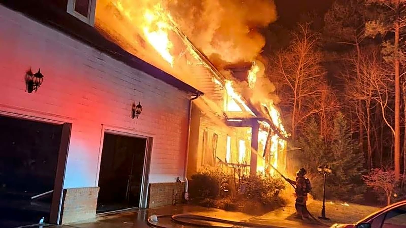 Two Hospitalized in Fire at Home of NASCAR Star Denny Hamlin's Parents