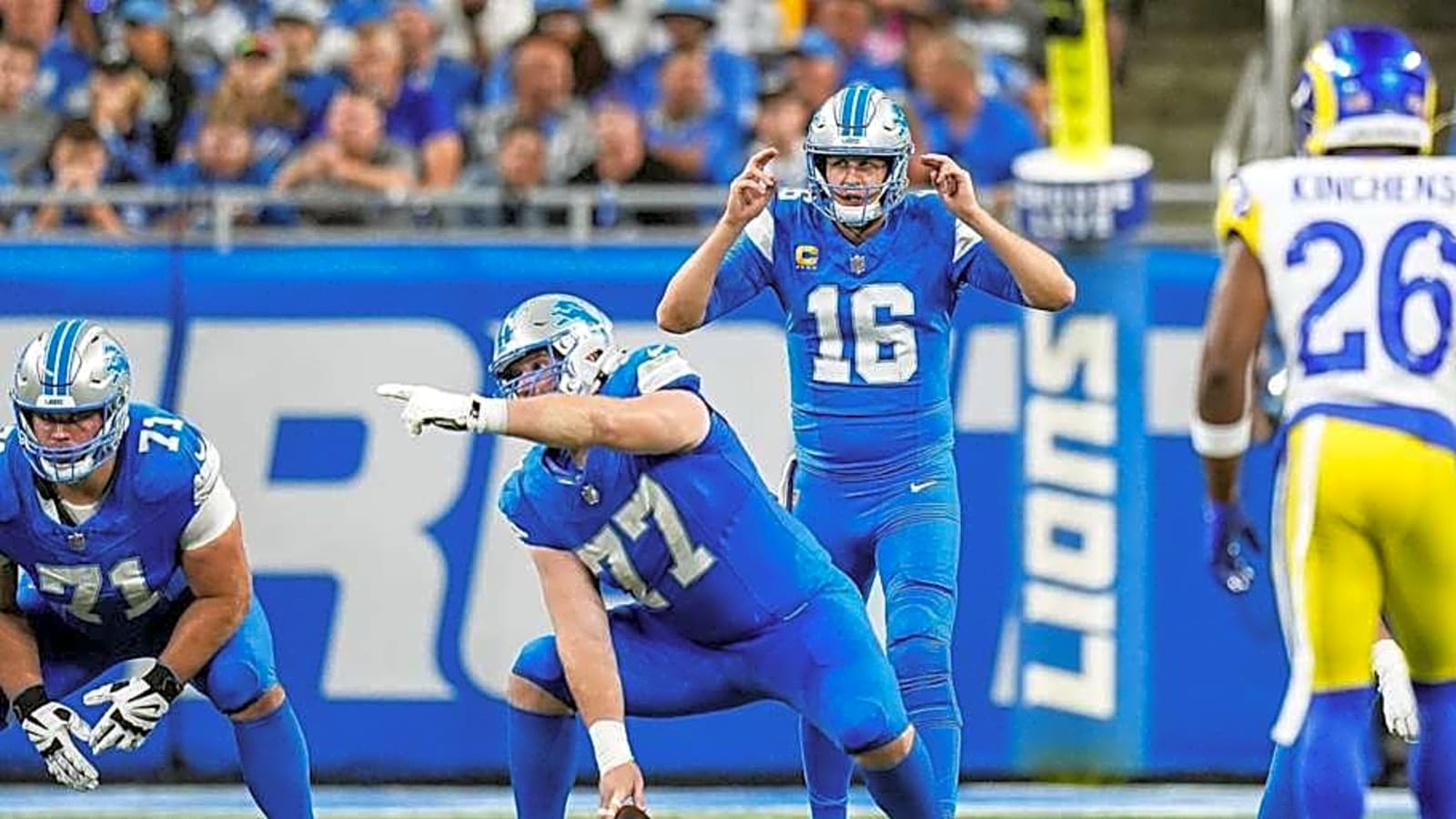 Vegas Expects Lions To Receive Stiff Test from Rams