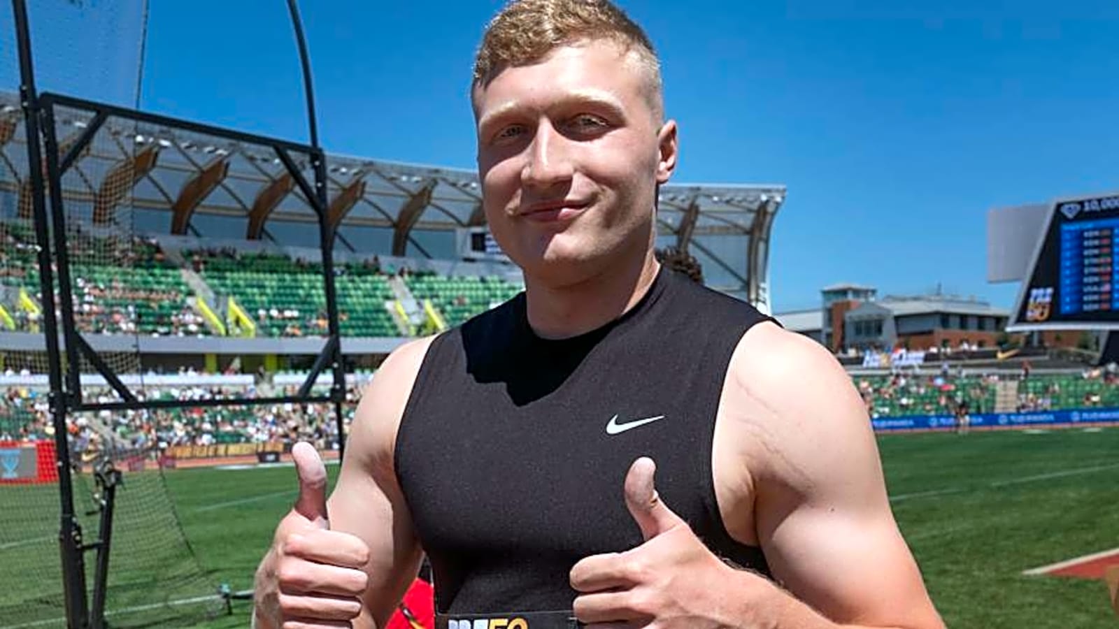 Mykolas Alekna, Camryn Rogers Dominate at Pre Classic