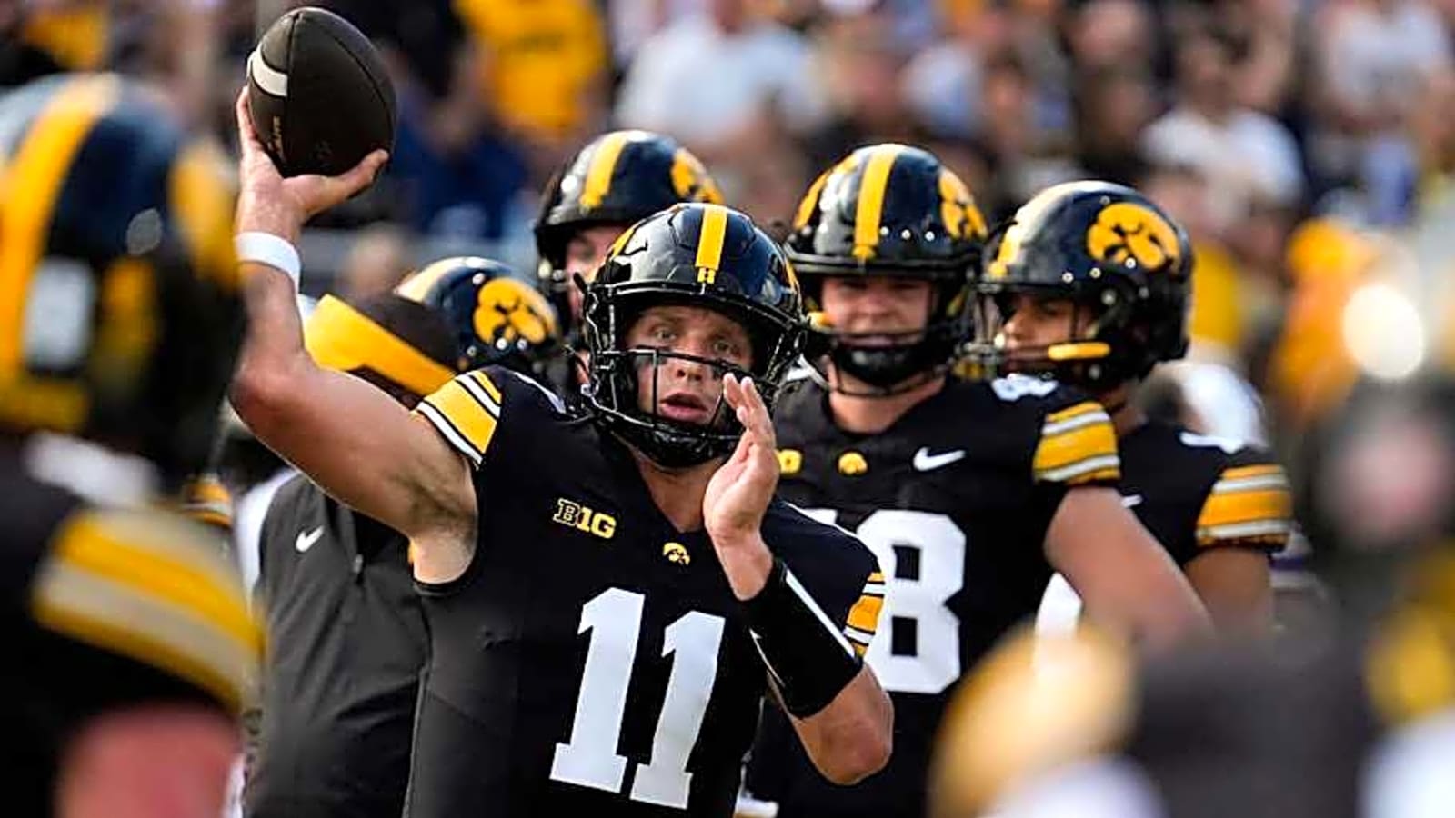 Iowa QB Making Progress as Passer