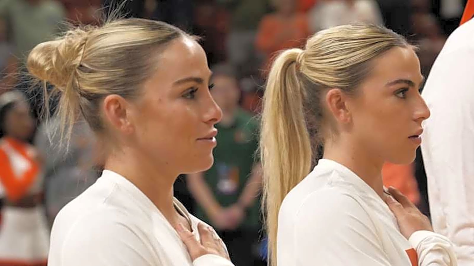 Jake Ferguson&#39;s fiancée Haley Cavinder perfectly mimics &#39;Fergie Fresh&#39; for Under Armour