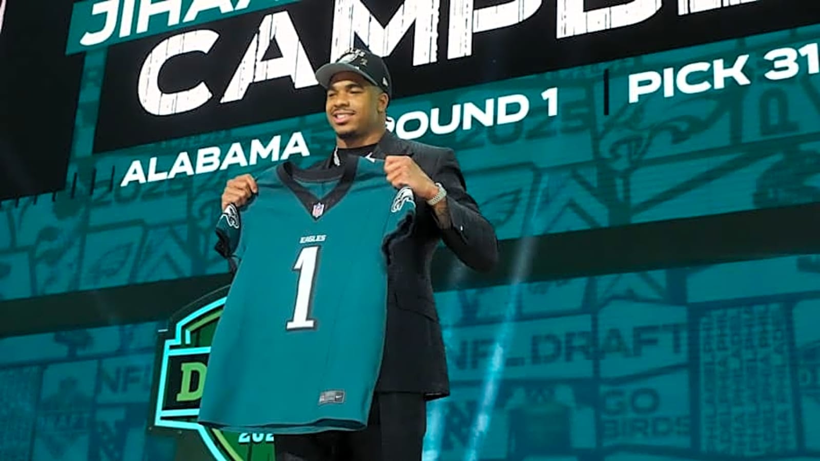 Jihaad Campbell&#39;s potential pivotal role with Eagles&#39; defense in 2025 revealed