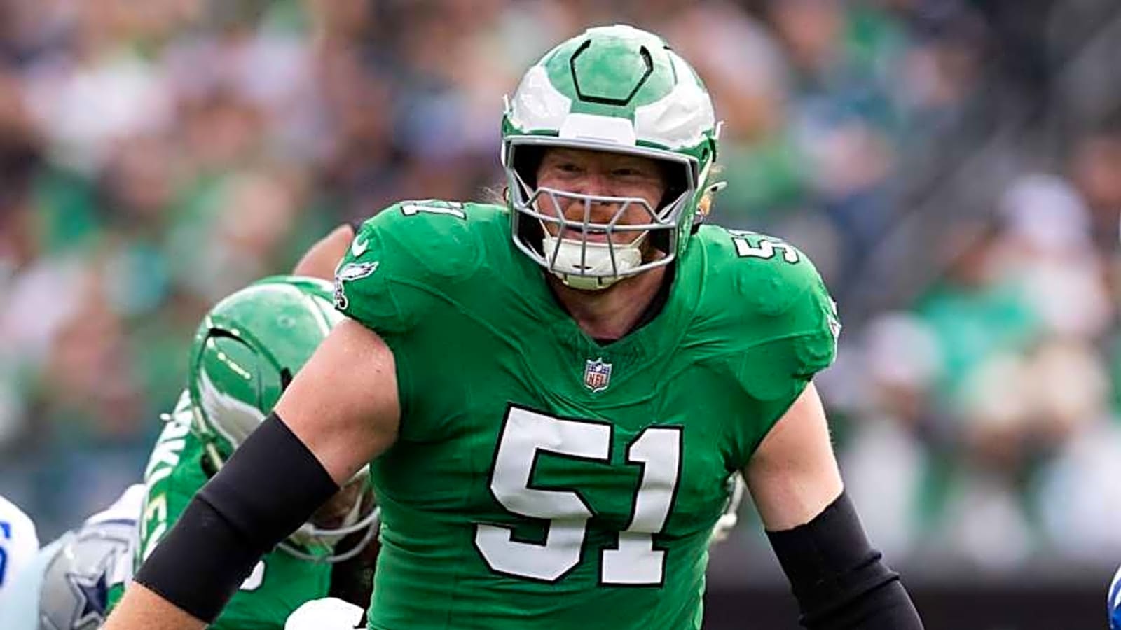 Cam Jurgens&#39; surprising ranking among NFL centers doesn&#39;t fit his production