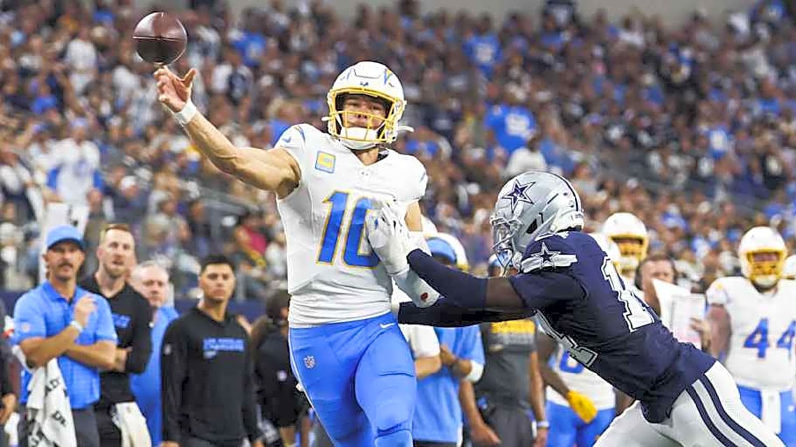 Chargers surge into top 10 of power rankings with offensive explosion