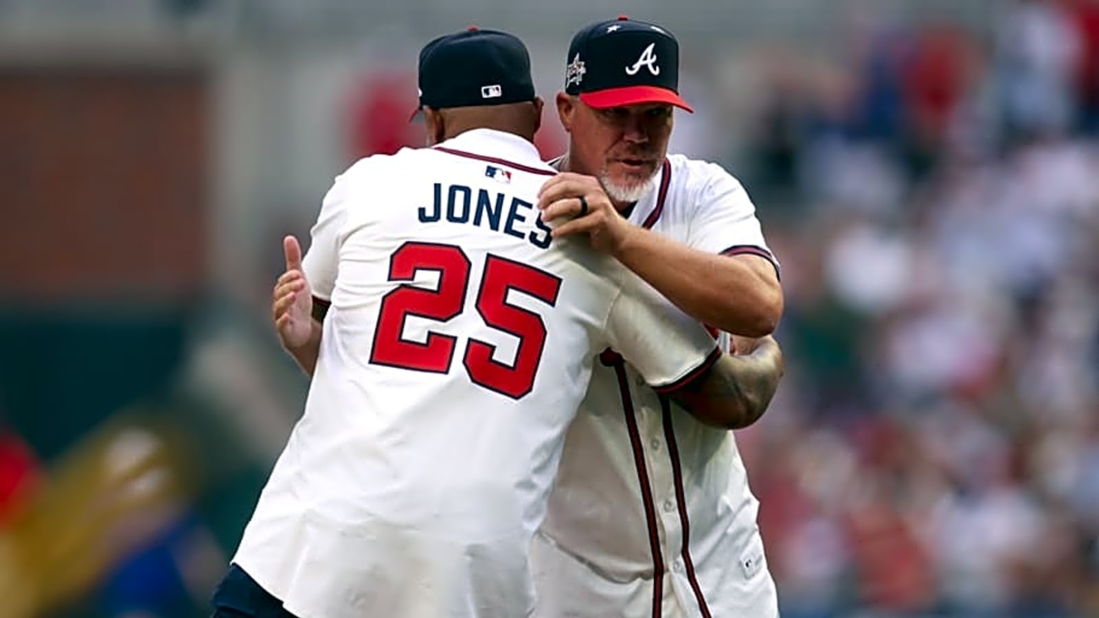 Chipper Jones Makes Hall of Fame Case for 2 Braves Legends